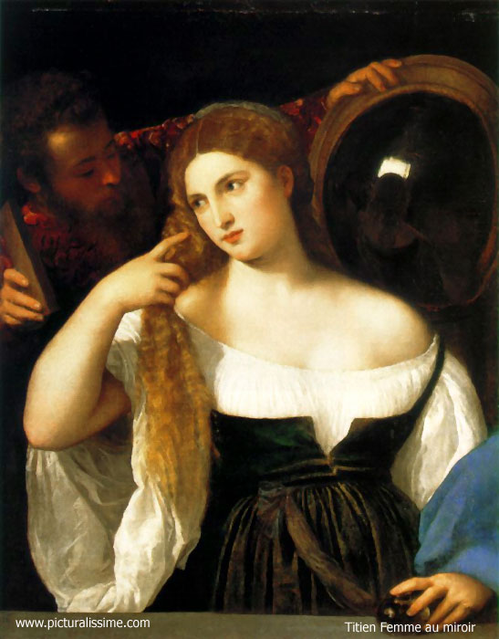 Titien Titian Femme au miroir