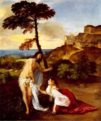 titian titien noli me tangere