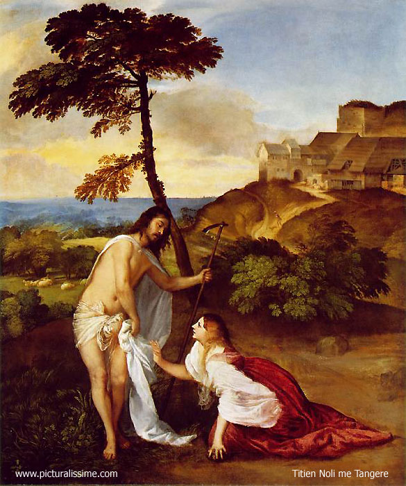 Titien Titian Noli me Tangere