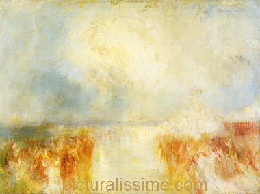 Turner Soleil au travers de la Brume