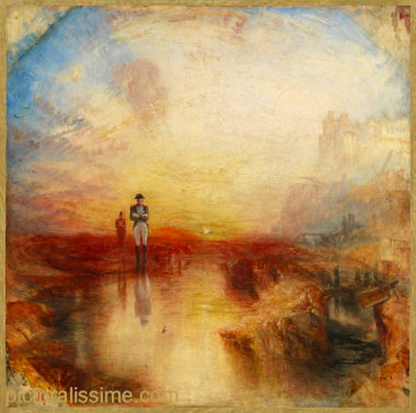 Turner la Guerre. l'éxilé et l'Arapède