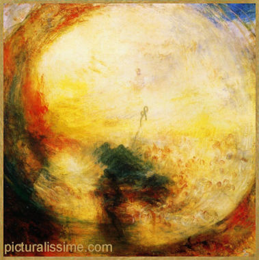 Turner Lumière et couleur, la théorie de Goethe (le matin après le déluge)