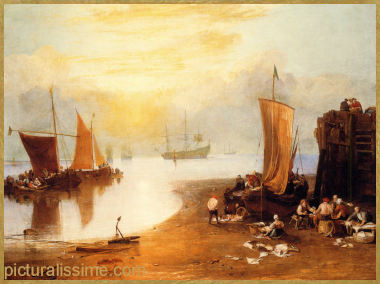 Turner Soleil au travers de la Brume