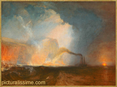 Turner Staffa la grotte de Fingal