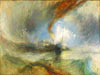 Turner Tempête de neige Bateau  vapeur