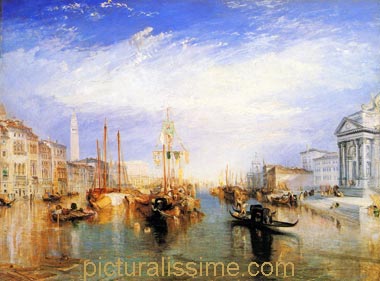 Turner Le grand Canal à Venise