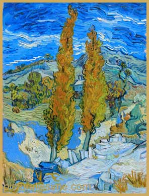 Van Gogh Peupliers  Saint-Rmy