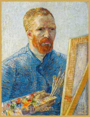 vincent Van Gogh Autoportrait au Chevalet