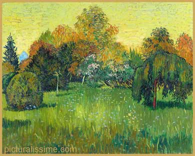 Van Gogh le Jardin des poètes