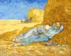 Van Gogh la Sieste ou la Méridienne