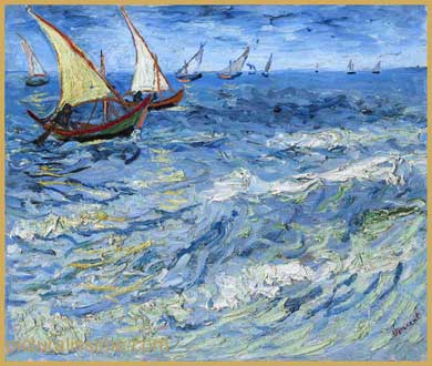 Van Gogh marine saintes maries de la mer