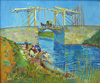 van gogh le pont langlois à arles aux lavandières