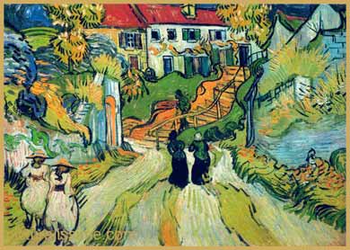 Van Gogh l'Escalier d'Auvers