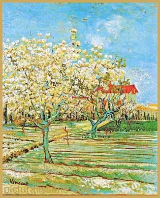 Van Gogh Verger en fleurs 1888 04