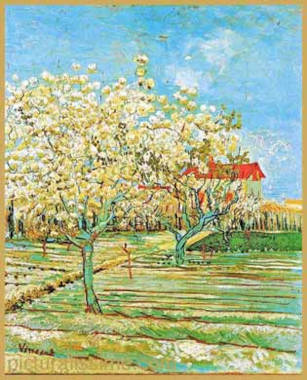 Van Gogh Verger en fleurs 1888 04