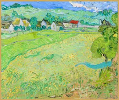 Van Gogh les Vessenots près d'Auvers