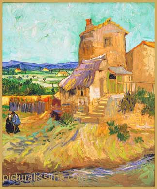 Van Gogh le vieux moulin