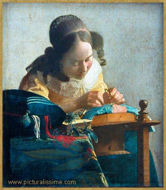 Jan Vermeer la Dentellière