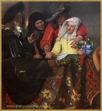 Vermeer l'Entremetteuse