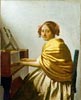 Vermeer Femme assise etagrave; l'épinette
