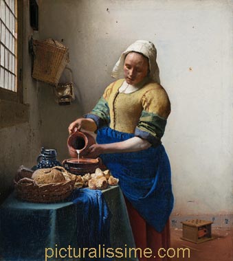 Vermeer la laitière