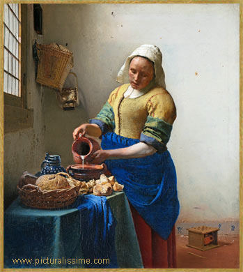 Vermeer la laitière