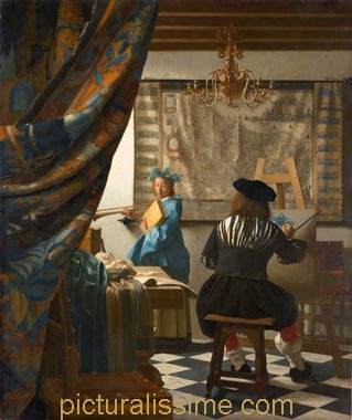 Jan Vermeer l'Art de la Peinture