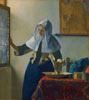 Vermeer jeune femme avec un pichet d'eau