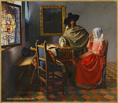 Vermeer le Verre de Vin
