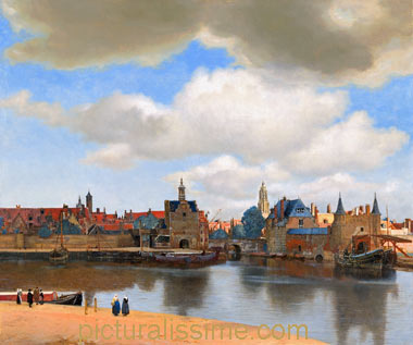 Jan Vermeer Vue de Delft