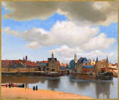 Vermeer vue de Delft